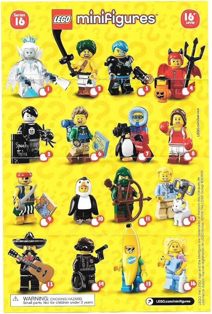 	Minifigures Series 16	